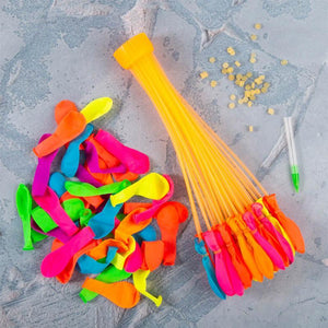 Bunch of balloons rapid automatic tie