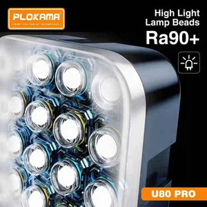 Plokama U80 protable rgb led light
