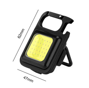 USB rechargeable type-C charging keychain light