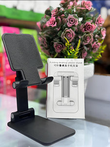 Foldable mobile and tablet stand