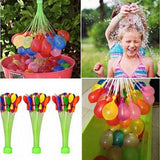 Bunch of balloons automatic tie