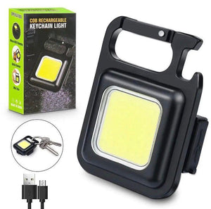USB rechargeable type-C charging keychain light