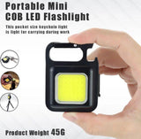 USB rechargeable type-C charging keychain light